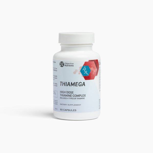 Thiamega – Høydose Thiamine Complex Vitamin B1 i fire avanserte former (60 kapsuler)