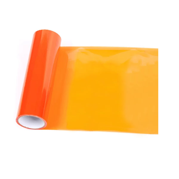 Oransj anti blått lys folie 100 x 30cm