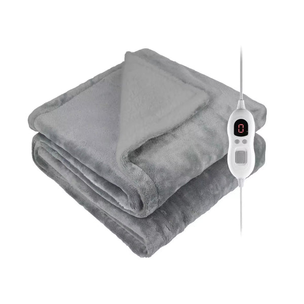 Stort elektrisk varmeteppe – 130 x 180 cm - Varmt i seng, sofa eller stol