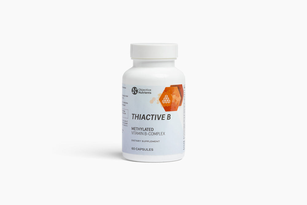 Objective Nutrients Thiavite – Ikke-metylerte Aktive B-vitaminkompleks med høyt opptak