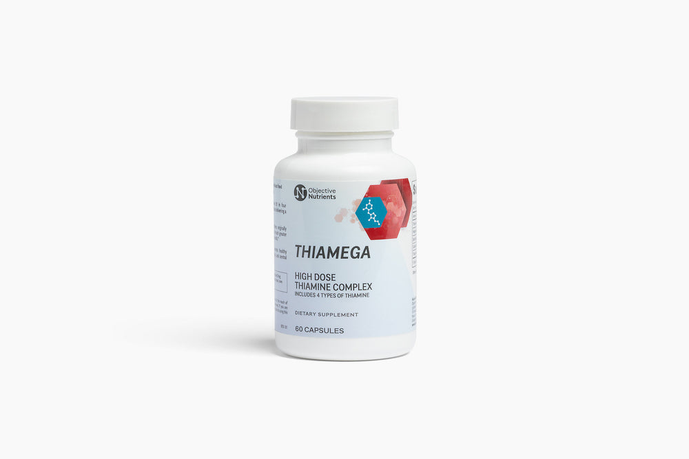 Thiamega – Høydose Thiamine Complex Vitamin B1 i fire avanserte former (60 kapsuler)