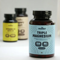 Triple Magnesium kapsler (95mg per) (bisglycinate, taurate, and malate)