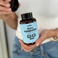 Triple Magnesium kapsler (95mg per) (bisglycinate, taurate, and malate)