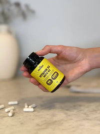 Vitamin D3 with K2 kapsuler (2500 ie per kapsule) – For immunforsvar, muskler og skjelett (62,5 µg D3 + 100 µg K2)