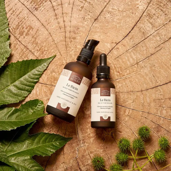 Økologisk Ricinusolje - Castor Oil – Styrkende olje for hår, hud og negler 50ml
