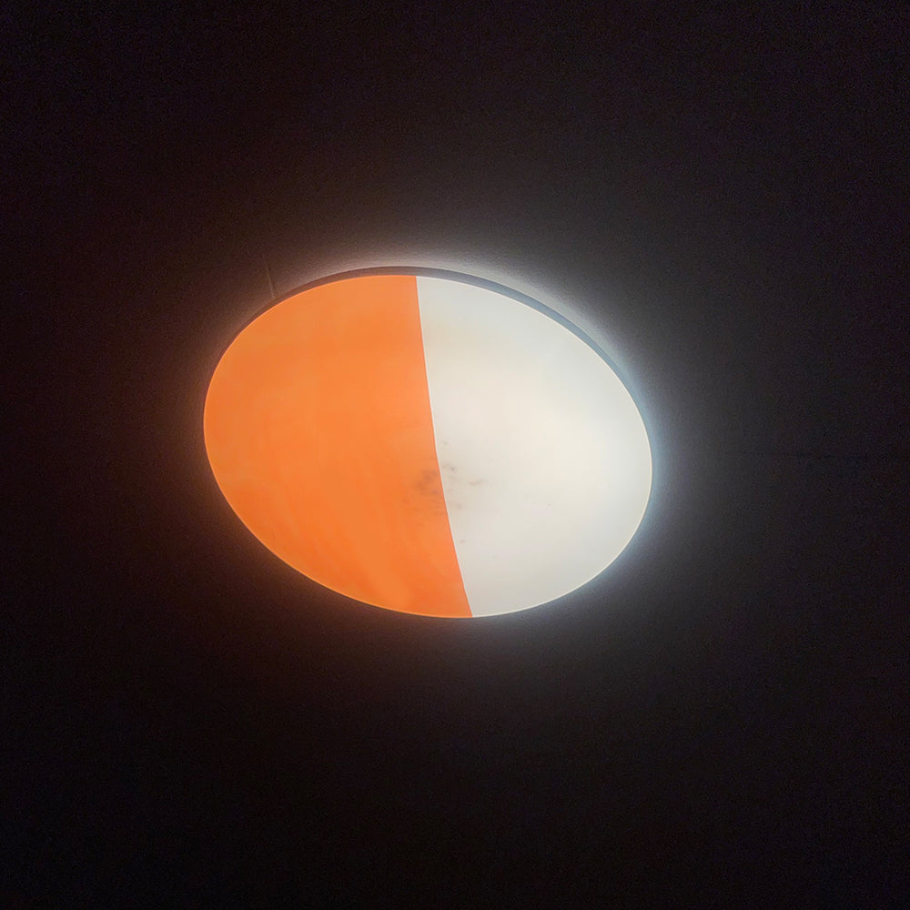 Oransj anti blått lys folie 100 x 30cm
