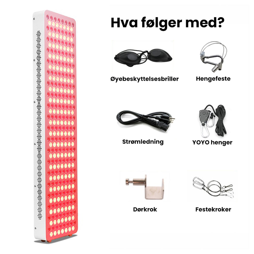 NORSE DUAL1500 - Rødlyspanel